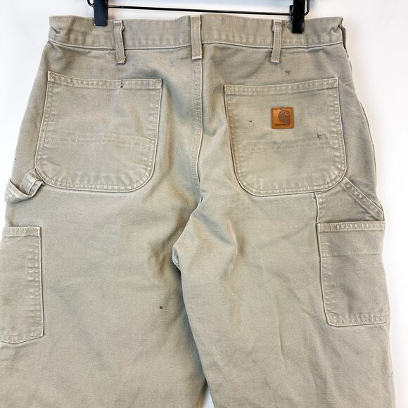 Carhartt 34x32 Duck Canvas Dungaree Carpenter Pants - Picture 6 of 11